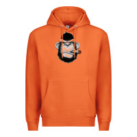 Carrot Monkey Smoking Premium Hoodie - artisFamous