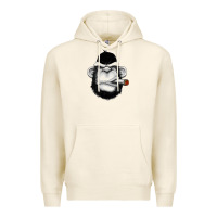 Tofu Monkey Smoking Premium Hoodie - artisFamous