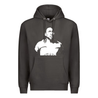 Smoke Pele Sillhouette Premium Hoodie - artisFamous