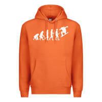 Carrot Snowboarding Evolution | Snowboard Mountain Winter Premium Hoodie - artisFamous