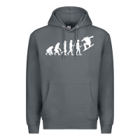 Rock Snowboarding Evolution | Snowboard Mountain Winter Premium Hoodie - artisFamous