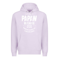 Lilac Mens They Call Me Papaw Because Partner In Crime - Dad & Grandpa Birth Premium Hoodie - artisFamous