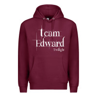 Burgundy Team Edward Twilight Shirt, Twilight Saga Premium Hoodie - artisFamous