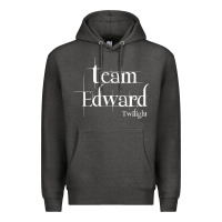 Charcoal Heather Team Edward Twilight Shirt, Twilight Saga Premium Hoodie - artisFamous