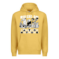 Antique Gold raised on cartoon network Premium Hoodie - artisFamous
