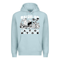 Blue Mist raised on cartoon network Premium Hoodie - artisFamous