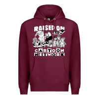 Burgundy raised on cartoon network Premium Hoodie - artisFamous