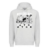 Dove Grey raised on cartoon network Premium Hoodie - artisFamous