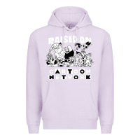 Lilac raised on cartoon network Premium Hoodie - artisFamous