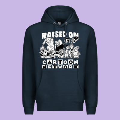 Raised On Cartoon Network Premium Hoodie Designed By Artisfamous
