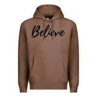 Chestnut believe Premium Hoodie - artisFamous