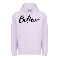 Lilac believe Premium Hoodie - artisFamous