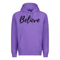 Purple believe Premium Hoodie - artisFamous