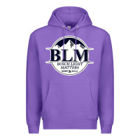 Purple buschs light matters Premium Hoodie - artisFamous
