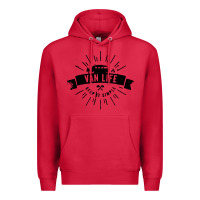 Cardinal camper vintage retro Premium Hoodie - artisFamous