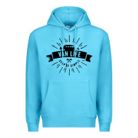 Ocean Blue camper vintage retro Premium Hoodie - artisFamous