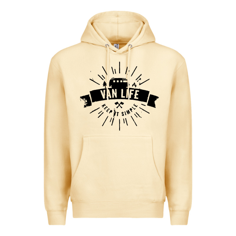 Camper Vintage Retro Premium Hoodie by artisFamous | Teevron