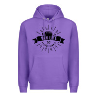 Purple camper vintage retro Premium Hoodie - artisFamous