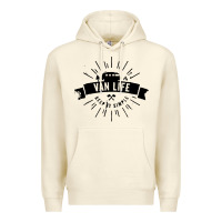 Sandshell camper vintage retro Premium Hoodie - artisFamous