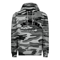 Slate Camo camper vintage retro Premium Hoodie - artisFamous
