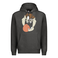 Charcoal Heather manic taz Premium Hoodie - artisFamous