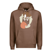 Chestnut manic taz Premium Hoodie - artisFamous