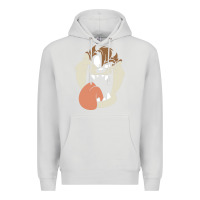Dove Grey manic taz Premium Hoodie - artisFamous