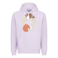 Lilac manic taz Premium Hoodie - artisFamous