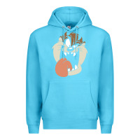 Ocean Blue manic taz Premium Hoodie - artisFamous