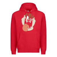 Red manic taz Premium Hoodie - artisFamous