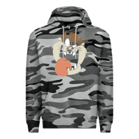 Slate Camo manic taz Premium Hoodie - artisFamous