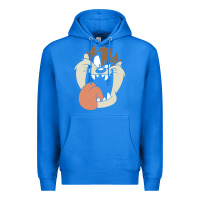 True Royal manic taz Premium Hoodie - artisFamous