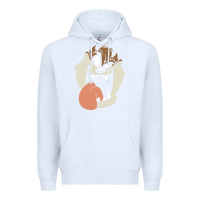 White manic taz Premium Hoodie - artisFamous