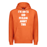 Carrot ive got bad feeling Premium Hoodie - artisFamous