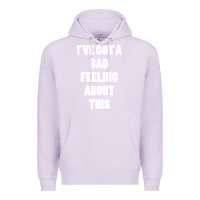 Lilac ive got bad feeling Premium Hoodie - artisFamous