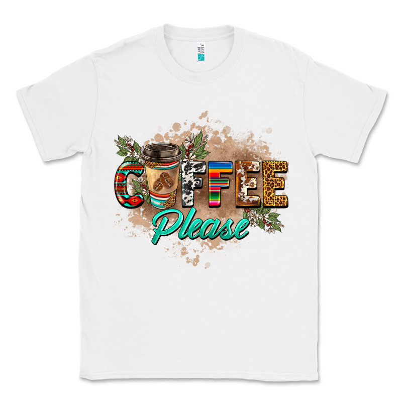 Coffee Please Classic Tee by BarkalooDesign | Teevron