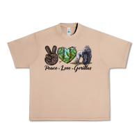Peace Love Gorillas Urban Heavy Tee | Teevron