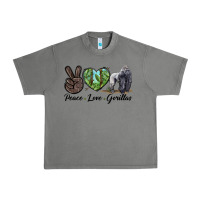 Tornado Peace Love Gorillas Urban Heavy Tee - LillyAllenDesigns