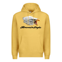Antique Gold the screaming eagle Premium Hoodie - artisFamous