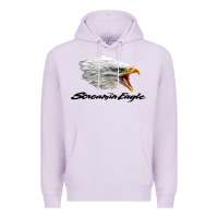Lilac the screaming eagle Premium Hoodie - artisFamous