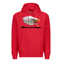 Red the screaming eagle Premium Hoodie - artisFamous