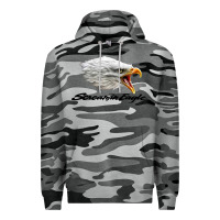 Slate Camo the screaming eagle Premium Hoodie - artisFamous