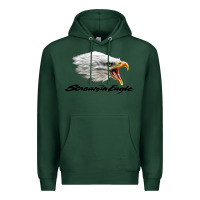 Sports Green the screaming eagle Premium Hoodie - artisFamous
