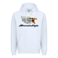 White the screaming eagle Premium Hoodie - artisFamous