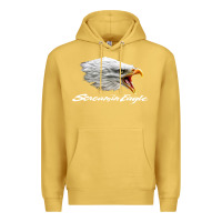 Antique Gold the screaming eagle Premium Hoodie - artisFamous