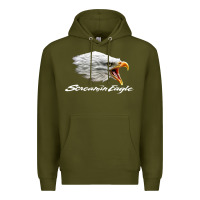 Army Green the screaming eagle Premium Hoodie - artisFamous