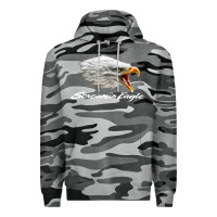 Slate Camo the screaming eagle Premium Hoodie - artisFamous