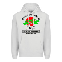 Dove Grey MIYAGY DO KARATE Premium Hoodie - artisFamous