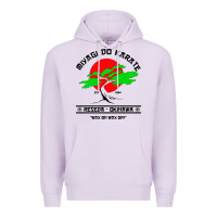 Lilac MIYAGY DO KARATE Premium Hoodie - artisFamous