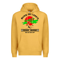 Mustard MIYAGY DO KARATE Premium Hoodie - artisFamous